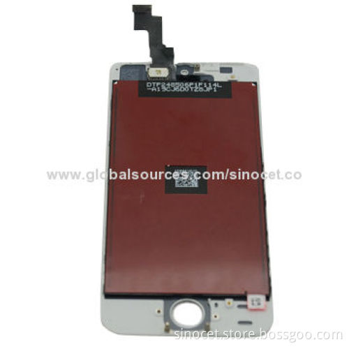 Smartphone LCD screen for iPhone 5S, refurbished with original LCD module